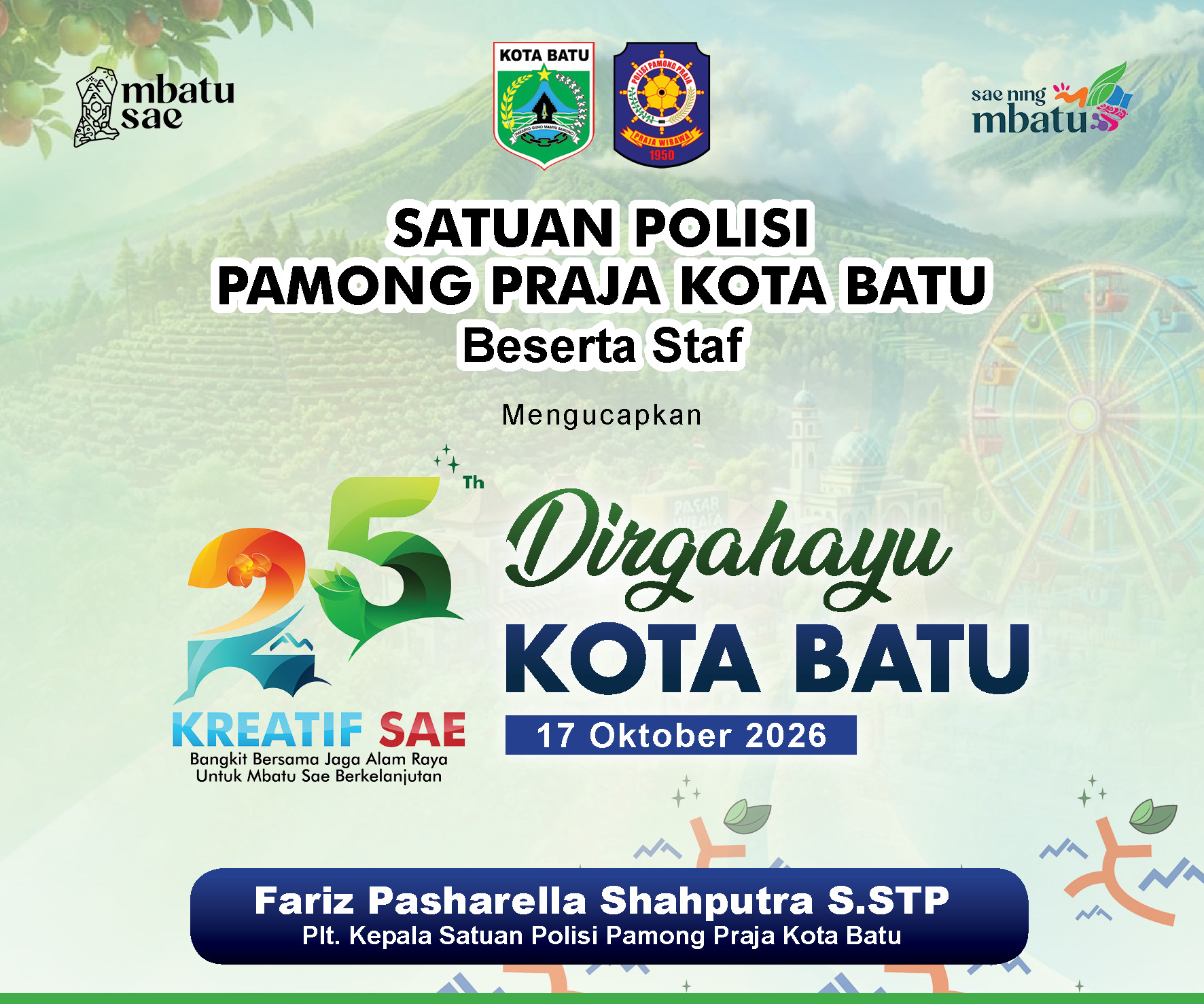Hut Kota Batu Satpol
