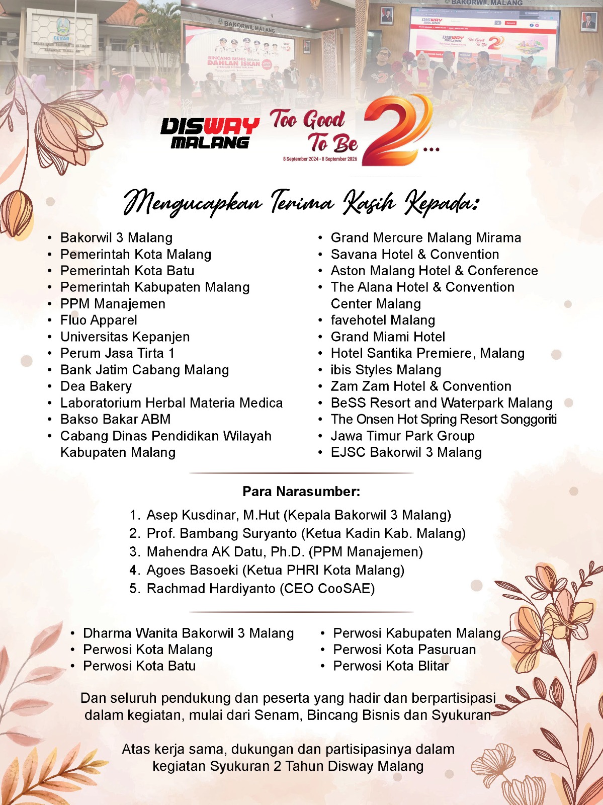 Tmksh 2 thn Disway
