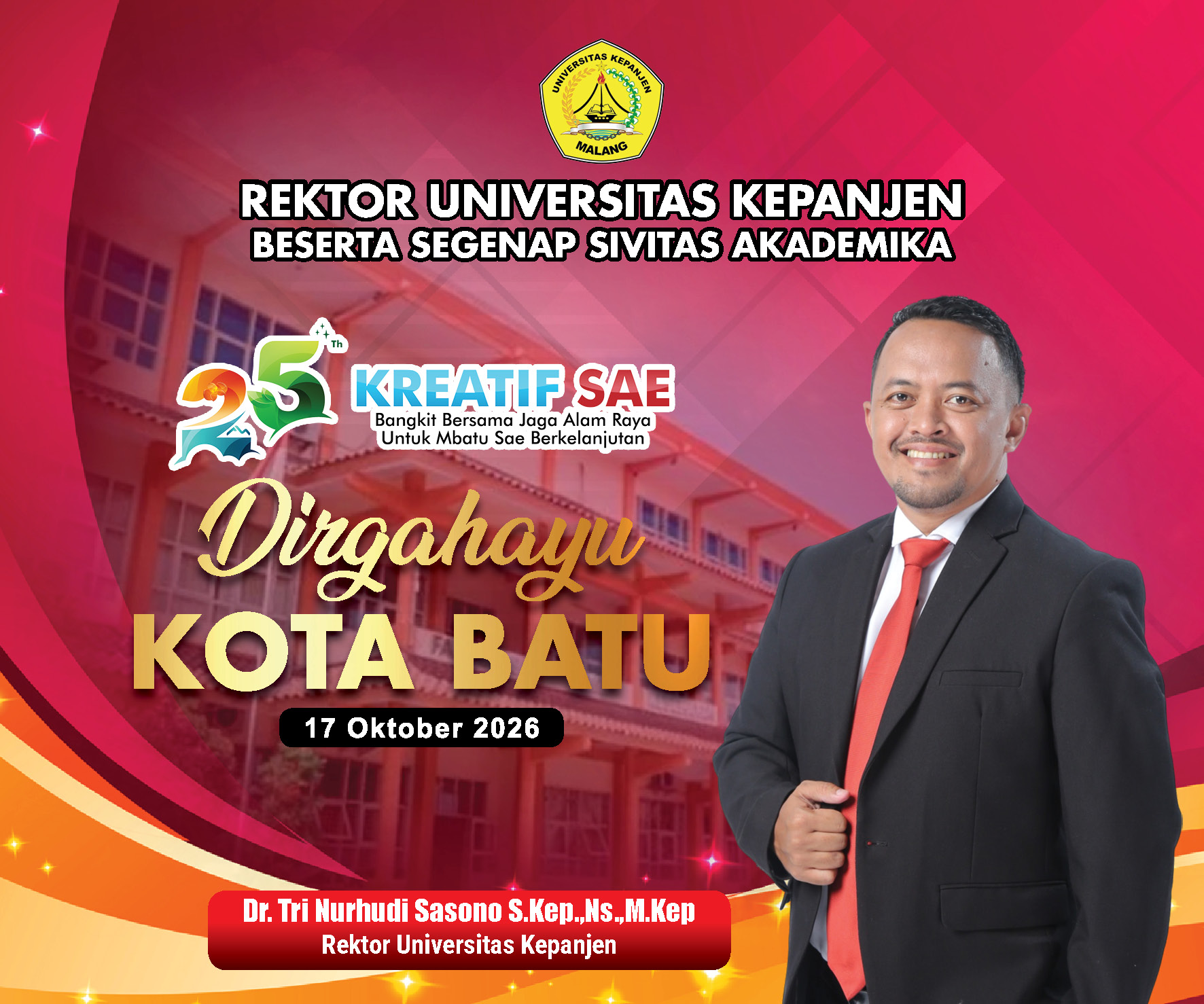 Rektor UK HUT Kota Batu Rektor UK HUT Kota Batu