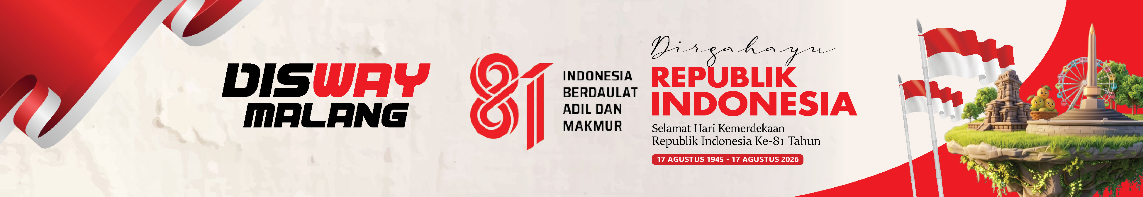 81 tahun RI Disway
