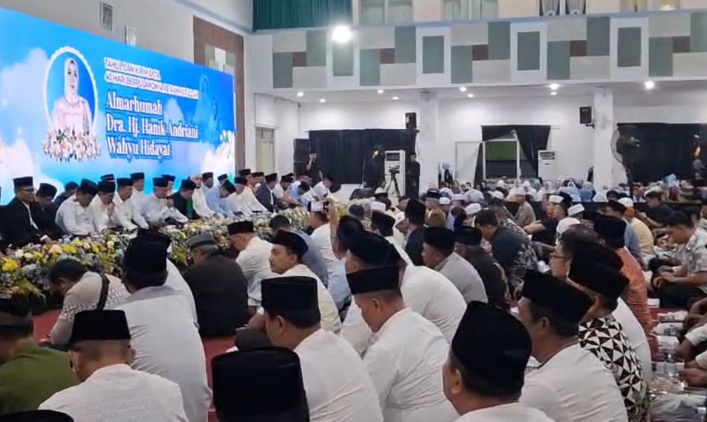Ribuan Warga Hadiri Tahlil 40 Hari Istri Wali Kota Malang