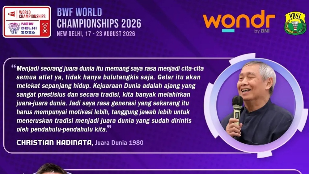 BWF World Championship vs World Tour Finals, Ini Perbedaan yang Sering Bikin Keliru