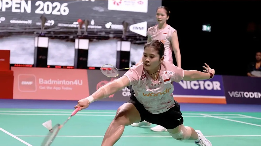 Hasil 16 Besar Denmark Open 2026 Ganda Putri: Rachel/Febi Tersingkir
