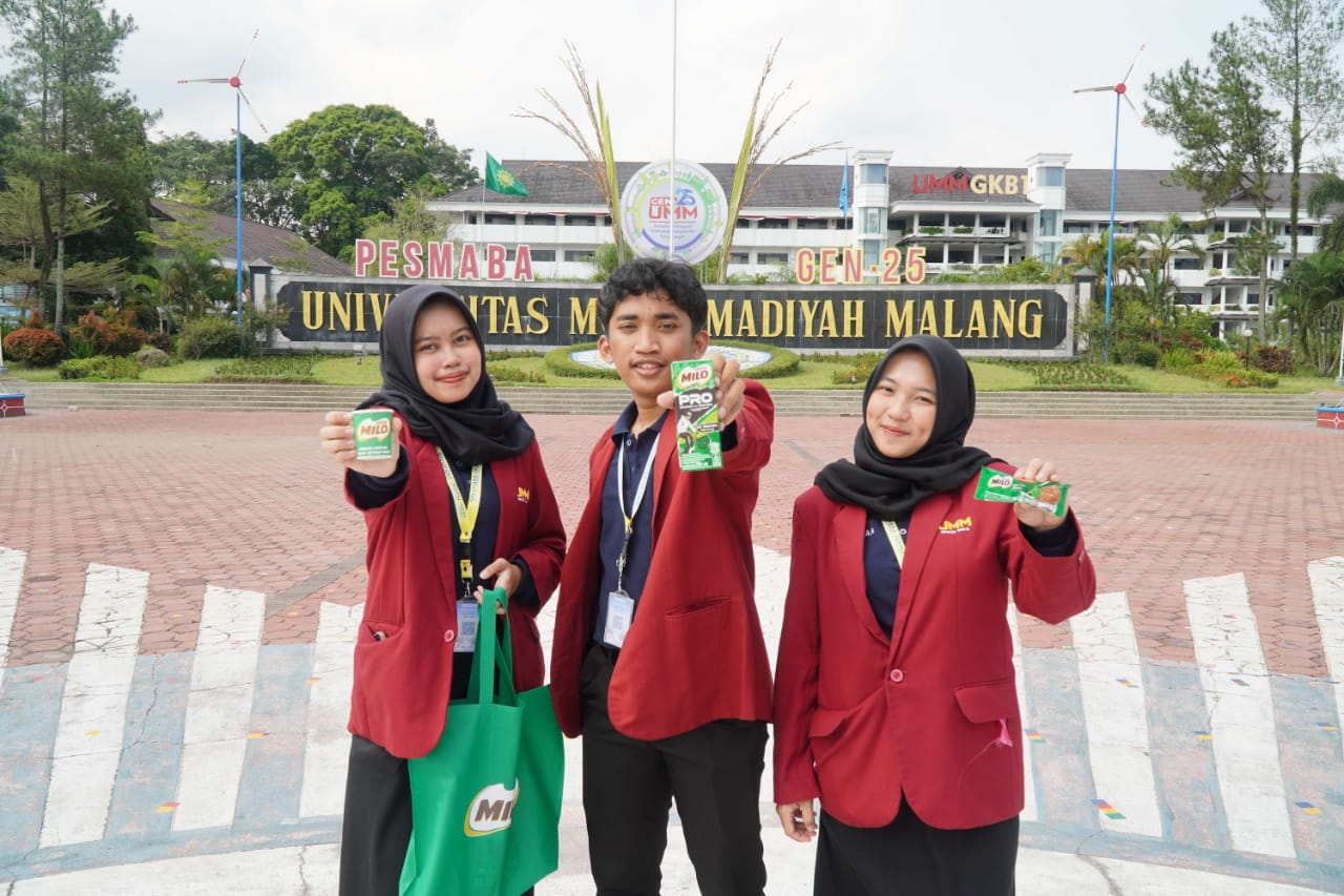 Nestlé MILO Roadshow di UMM, Hadirkan MILO PRO untuk Dukung Mahasiswa Terus Berenergi