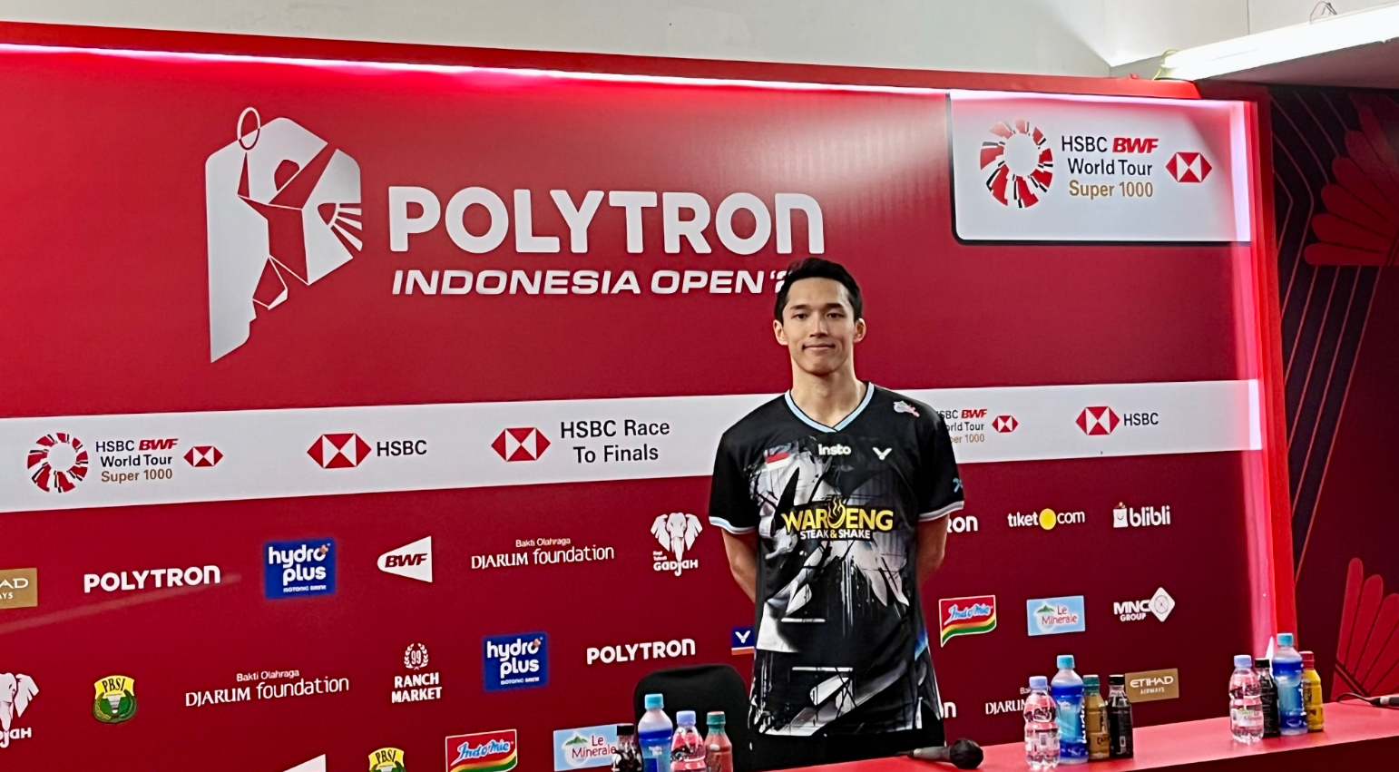 Jonatan Christie Takluk dari Victor Lai di Indonesia Open 2026