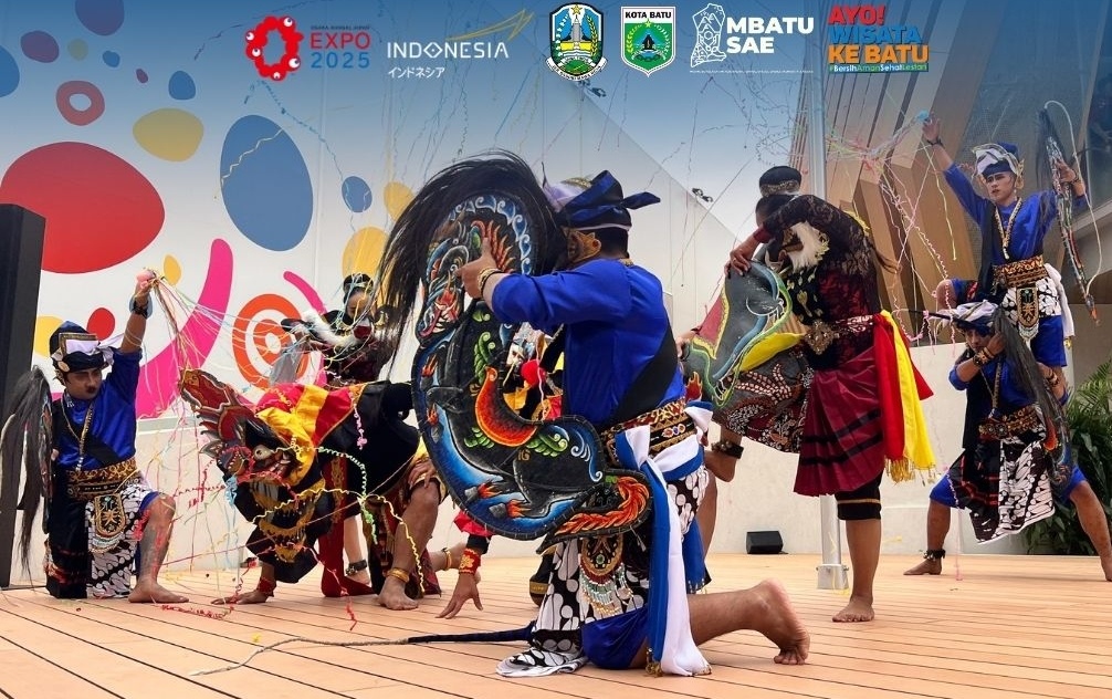 Bantengan dan Jaran Kepang Kota Batu Tampil di Osaka World Expo 2025 Jepang