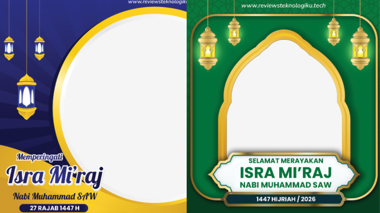 27 Link Twibbon Isra Miraj 2026 Gratis, Lengkap Ucapan, untuk Syiar Ibadah