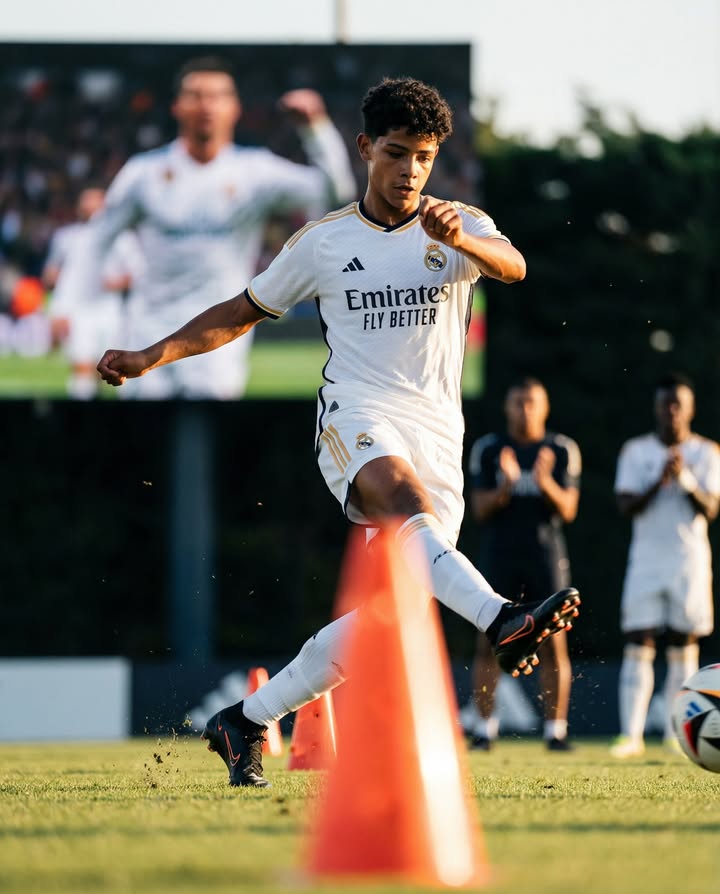 Cristiano Ronaldo Jr Berlatih di Akademi Real Madrid, Isyarat Kembali ke 'Rumah Lama'Sang Ayah