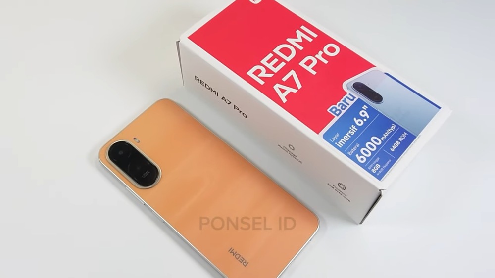 Redmi A7 Pro Resmi Meluncur, HP Murah 1 Jutaan dengan Baterai 6000 mAh dan Layar 120 Hz