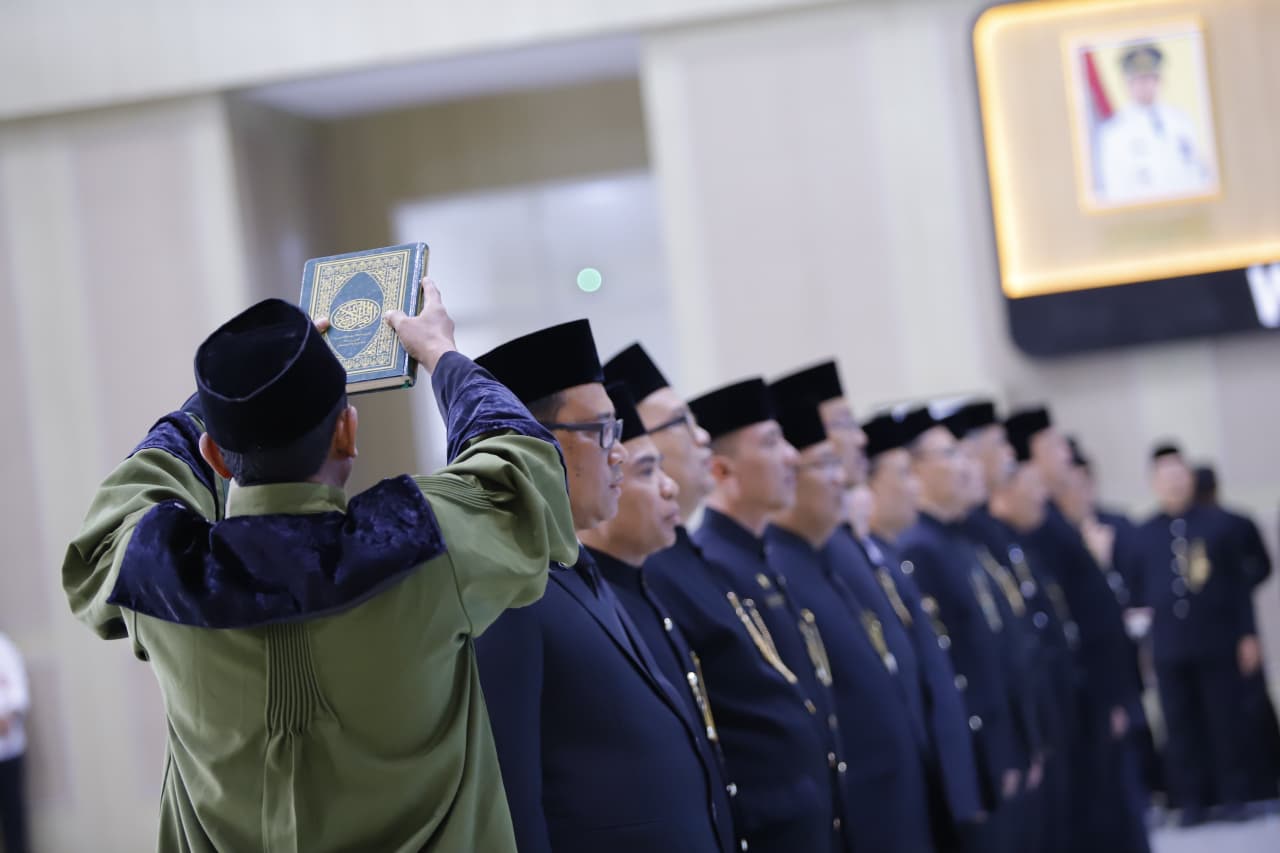 15 Pejabat Pemkot Batu Dilantik, Sekda Diisi Plh