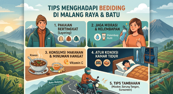 Lima Tips Menghadapi Cuaca Bediding