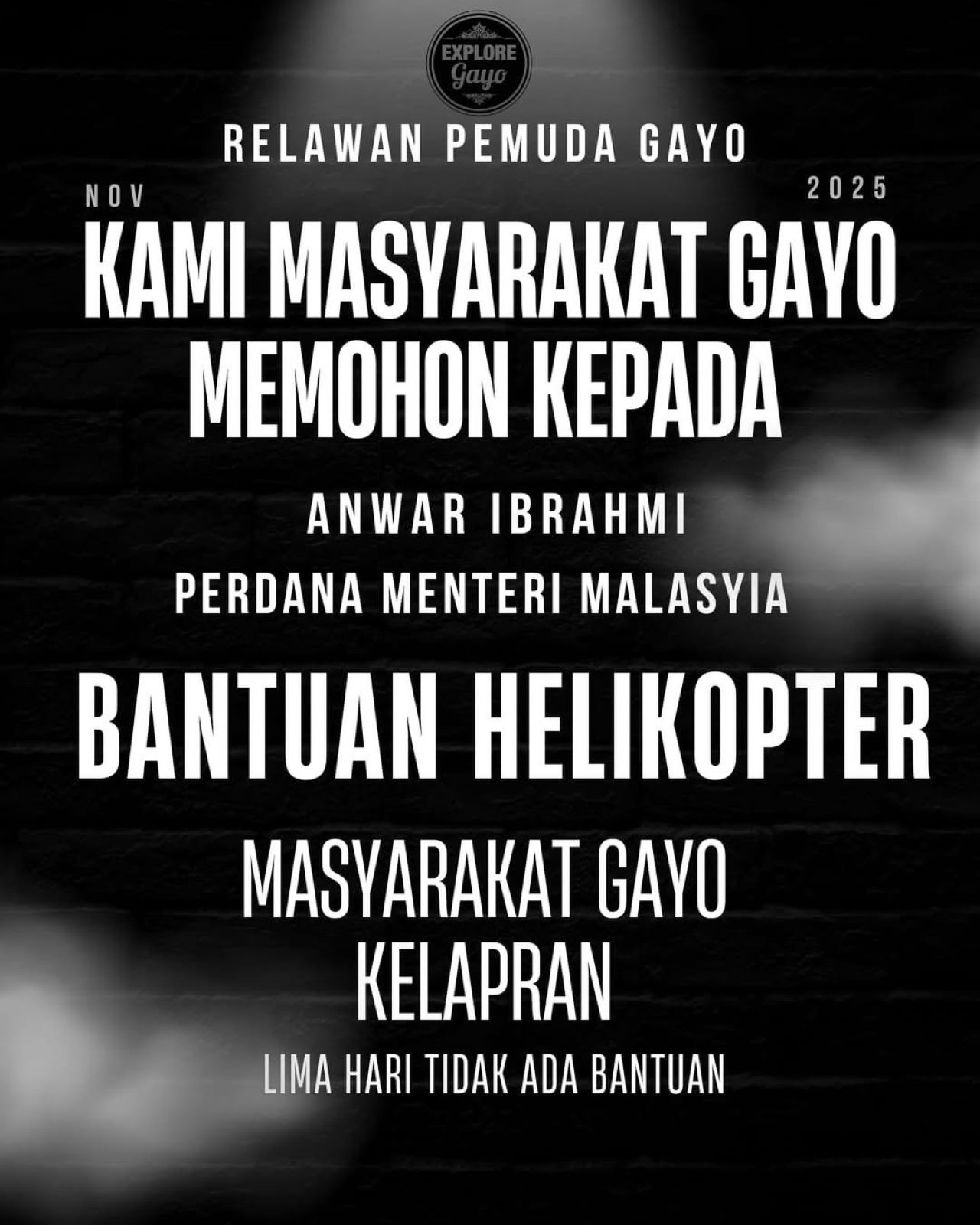 Sudah 5 Hari Kelaparan, Warga Gayo Lues Aceh Minta Bantuan PM Malaysia