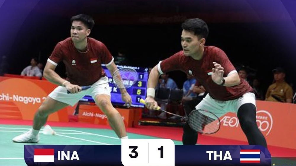 Indonesia vs China di Final Asian Games 2026, Tim Badminton Putra Berebut Medali Emas