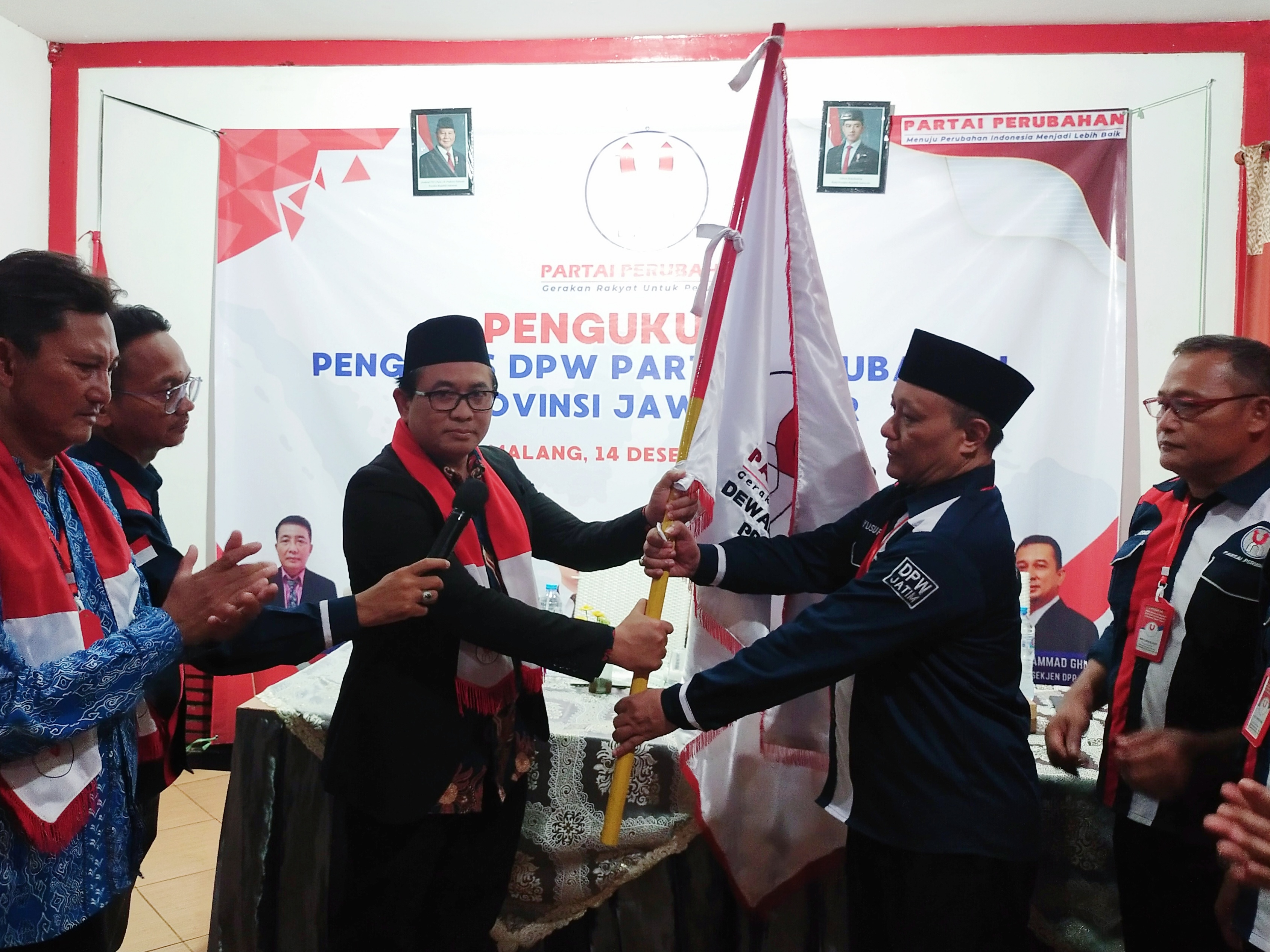 Dikukuhkan, DPW Partai Perubahan Jatim Segera Bentuk DPD-DPD dan Sosialisasi ke Gen Z