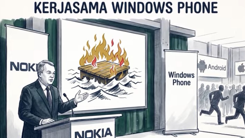 Saat Nokia Memilih Windows Phone, Keputusan Ini Justru Membuat Sang Raja Makin Tertinggal
