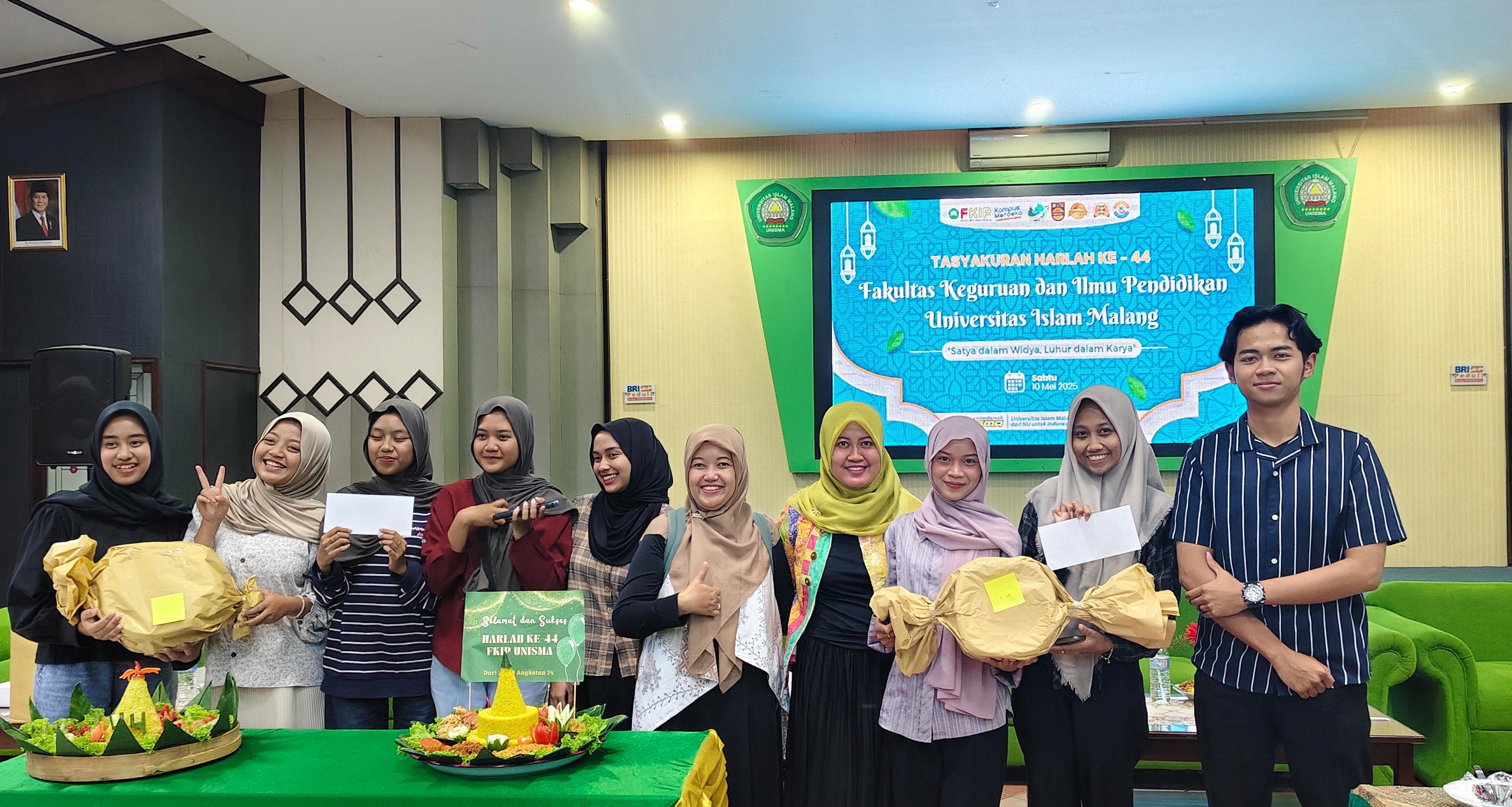 Harlah FKIP Unisma, Diawali Baca Yasin, Ada Santunan Anak Yatim, Lomba Tumpeng hingga E-Sporf, Juga Pameran