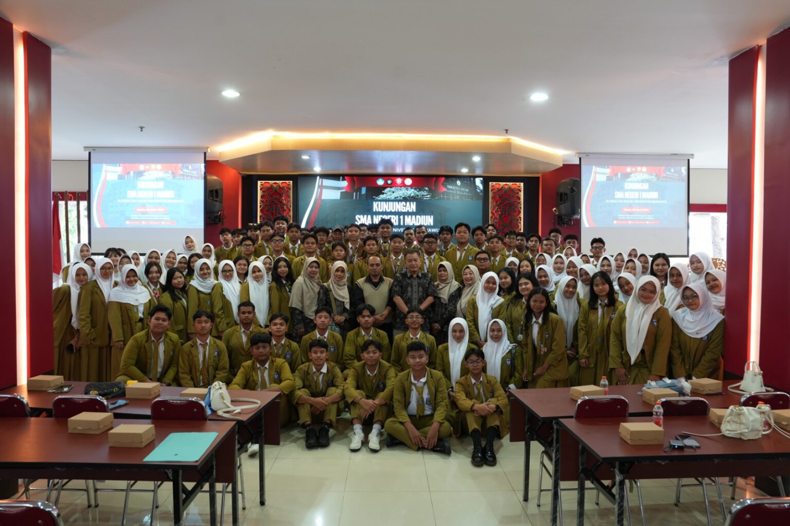 FH UB Sambut Siswa SMAN 1 Madiun, Perkenalkan Dunia Perkuliahan dan Fakultas Hukum