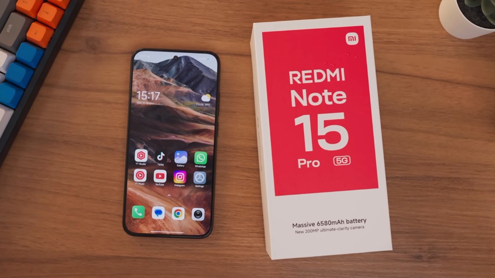 Redmi Note 15 Pro 5G Resmi Meluncur, Baterai 6.580 mAh dan IP69K Jadi Andalan