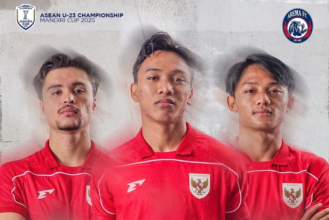 Arema FC Siap Tempur di BRI Super League 2025/2026, Trio Timnas U-23 Jadi Tumpuan Harapan