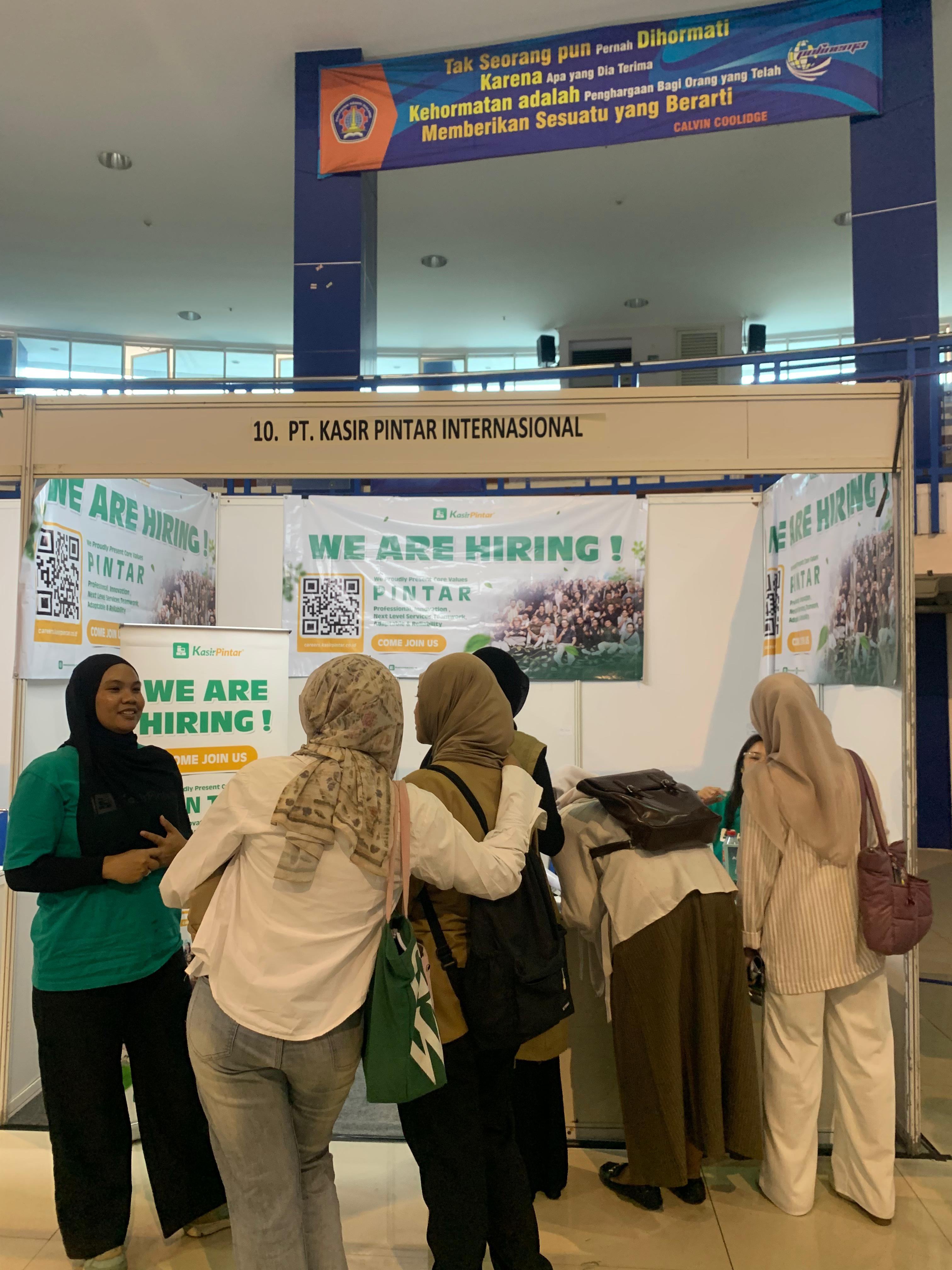 PT. Kasir Pintar Diserbu Mahasiswa di Hiring Program Polinema, Peluang IT Jadi Incaran