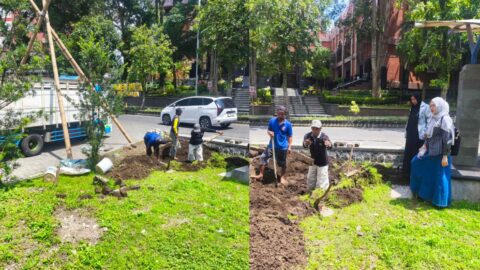 UB Tanam Pohon Langka, Perkuat Komitmen Kampus Hijau dan Mitigasi Iklim