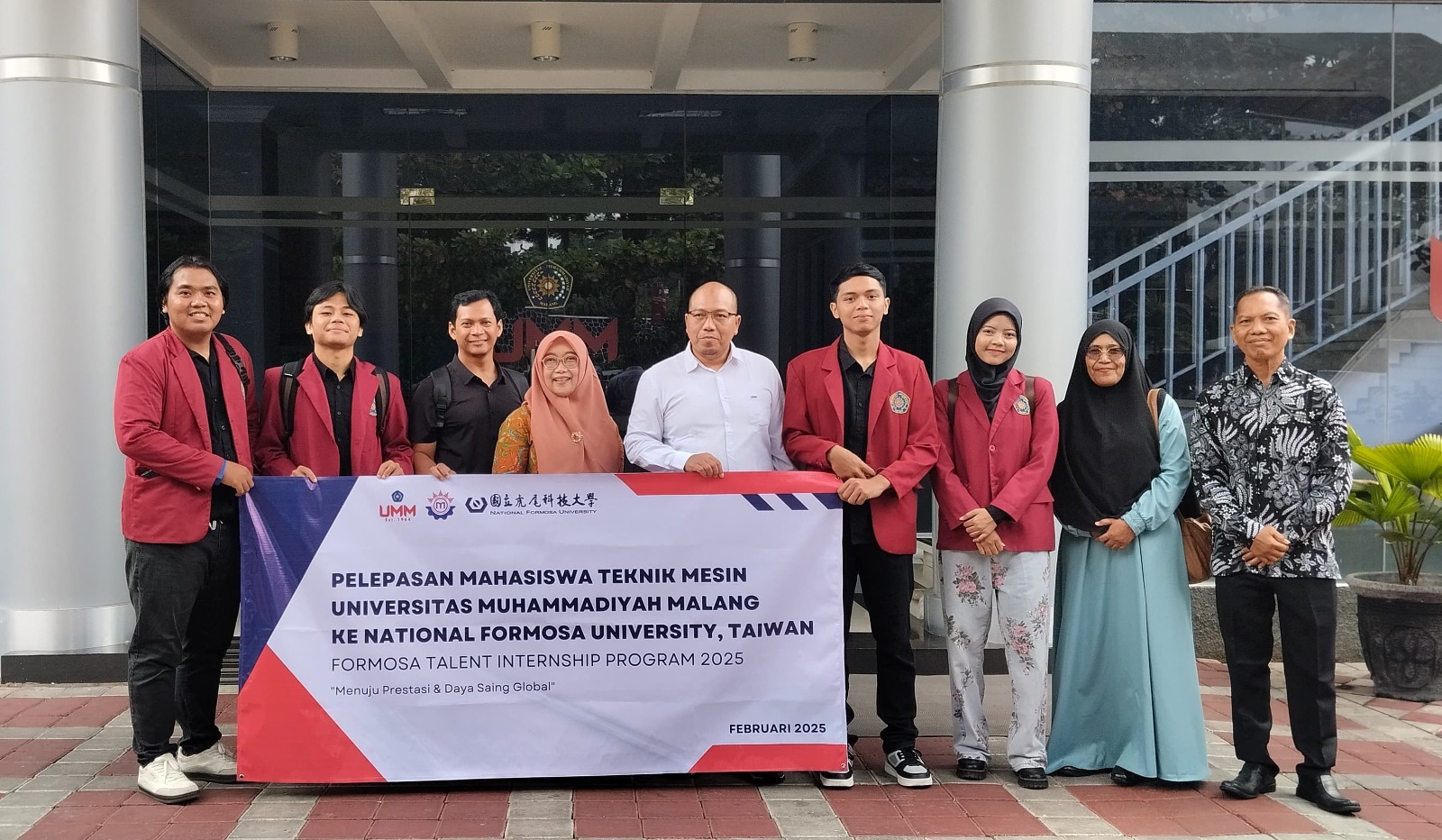 Empat Mahasiswa Teknik Mesin UMM Lolos Program Fast-Track Bergengsi di Taiwan