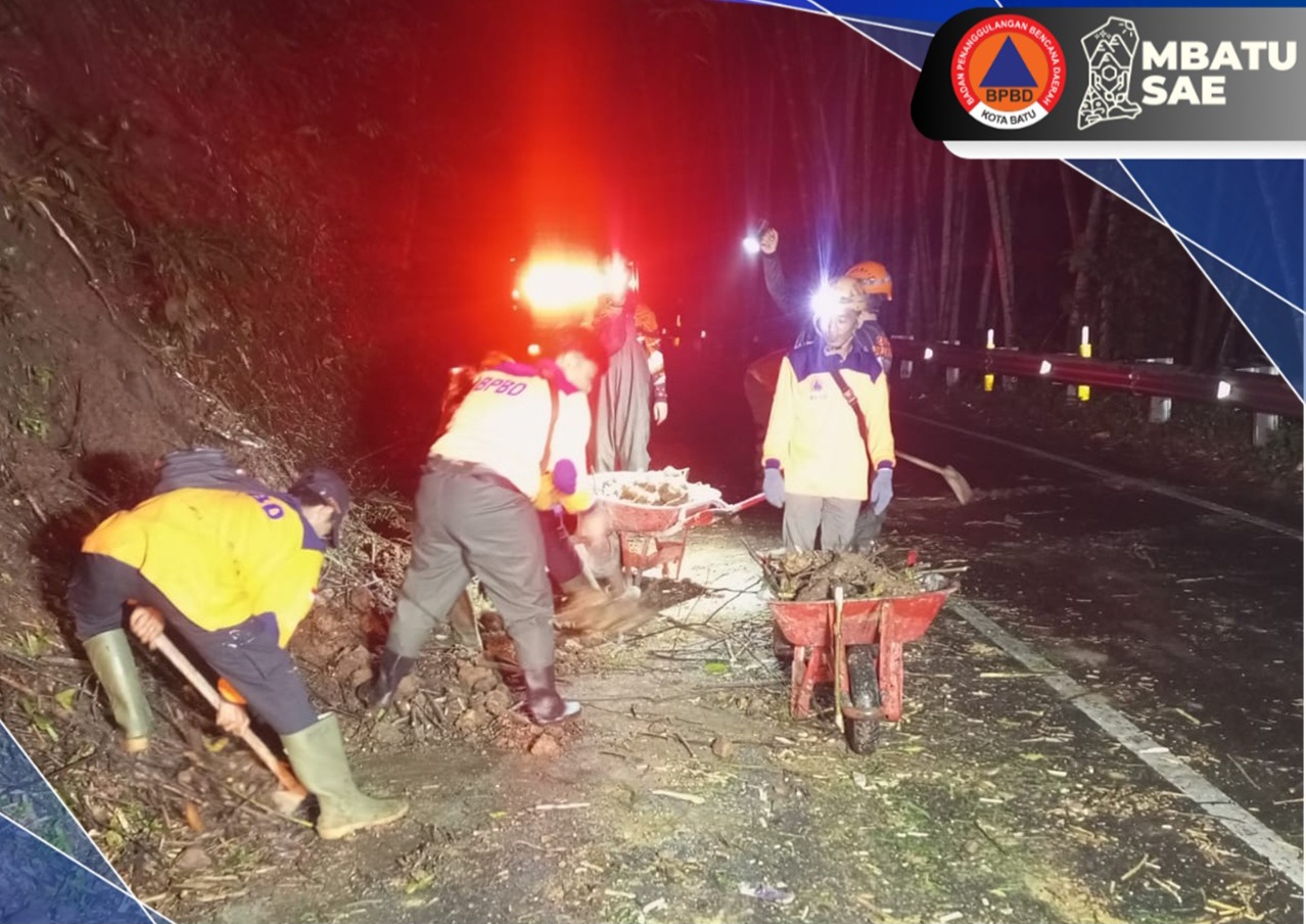 Jalur Payung 2 Tertimbun Material Longsor Lagi