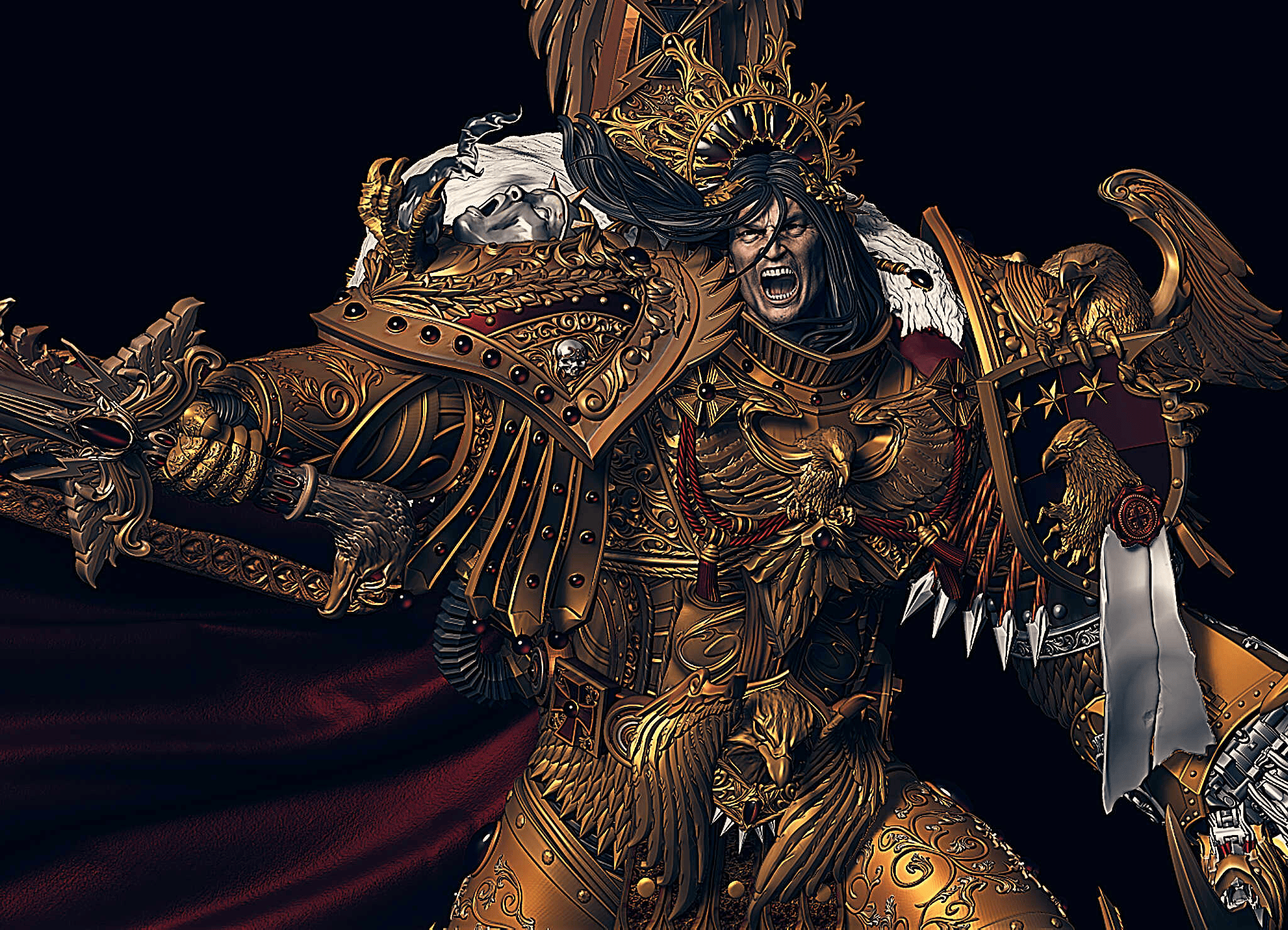 Gamewar Semesta Warhammer 40K, Misteri Emperor of Mankind 