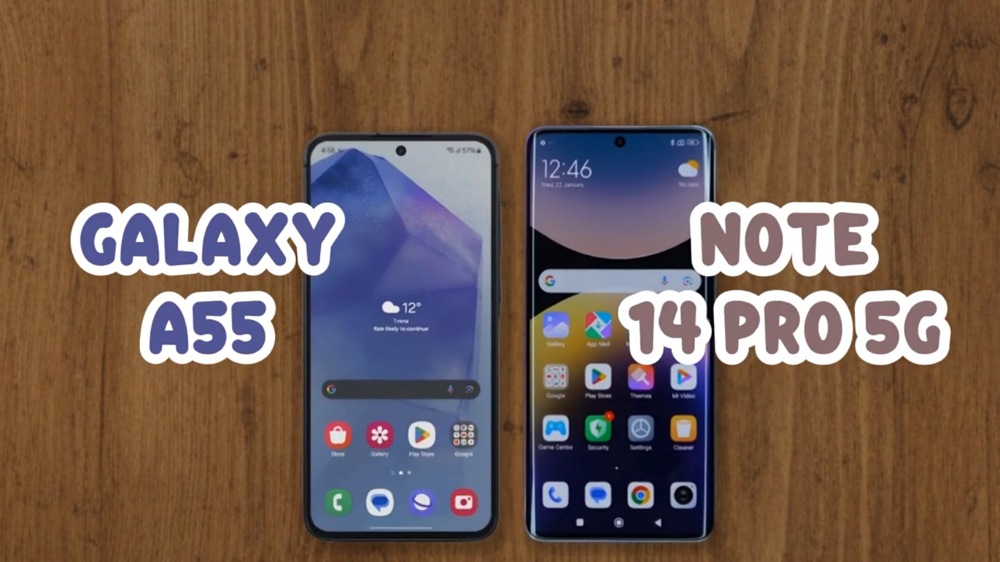 Samsung Galaxy A55 vs Redmi Note 14 Pro 5G, Duel HP 4 Jutaan Mana yang Lebih Unggul?