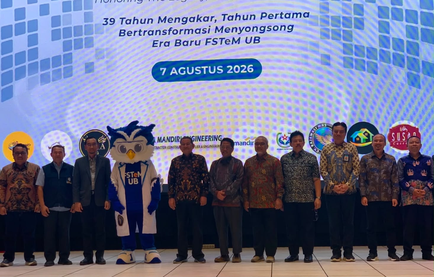 FMIPA UB Resmi Bertransformasi Jadi FSTeM, Perkuat AI dan Hilirisasi Riset Menuju Inovasi Global