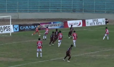 Persikoba Kota Batu Amankan Tiket 32 Besar Usai Bermain Imbang Lawan Kartanegara FC