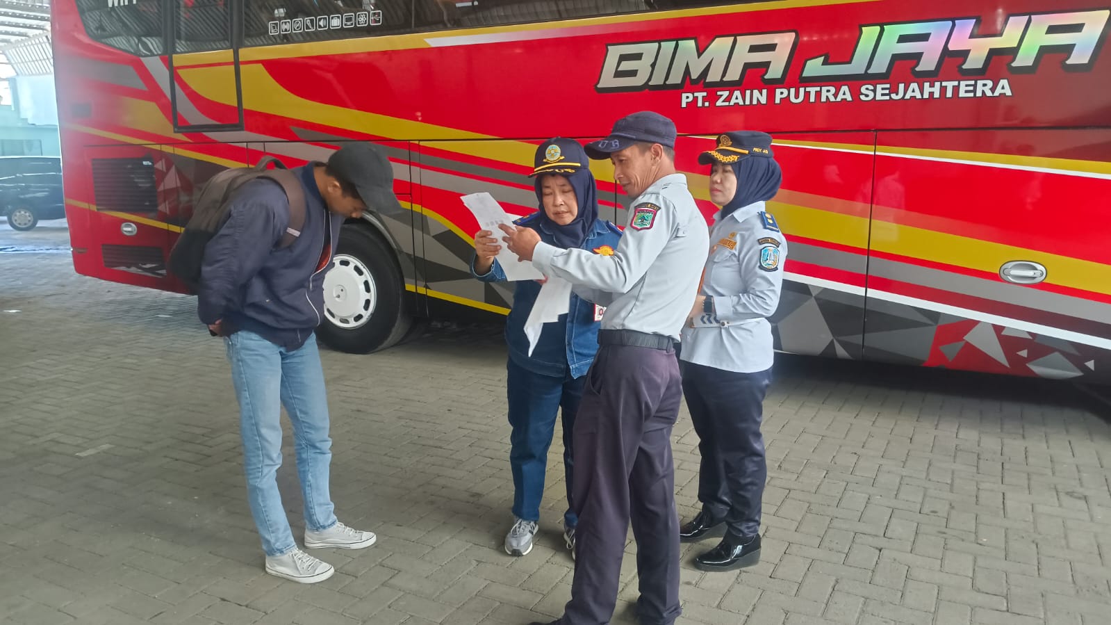 Libur Sekolah, Dishub Kota Batu Ramp Check Maraton Bus Pariwisata, Belasan Terbukti Melanggar