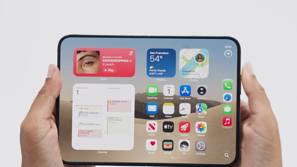 Apple iPhone Duo Bikin Gebrakan, Punya Layar 7,6 Inci dan IP68