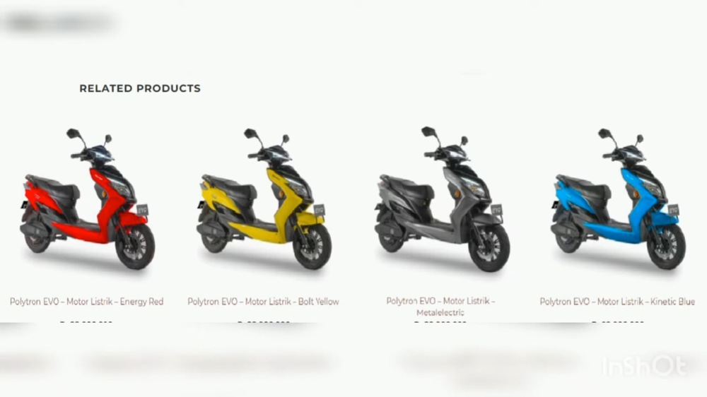 Polytron Evo Motor Listrik Resmi Meluncur, Desain Futuristik dan Bebas Emisi Jadi Andalan
