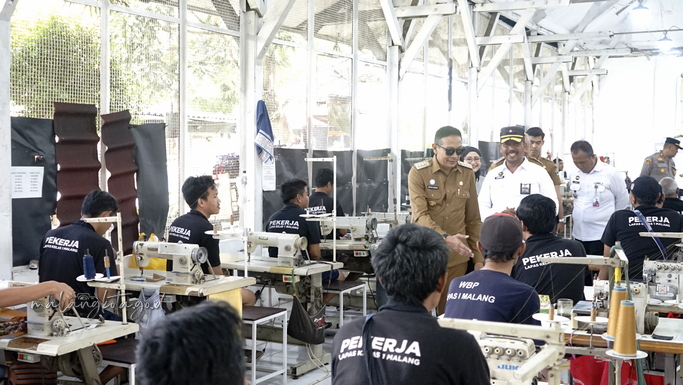 Wali Kota Malang Dukung Pembinaan Warga Binaan di Lapas Kelas I Malang