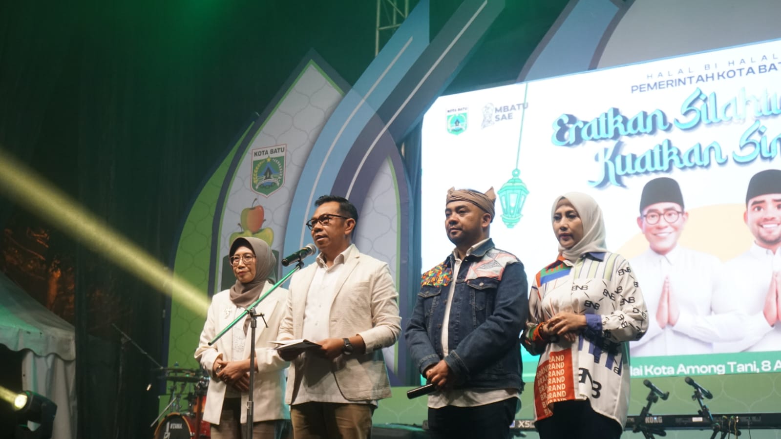 Wali Kota Nurochman Ajak Warga Eratkan Silaturahmi dan Sinergi dalam Acara Halalbihalal Pemkot Batu