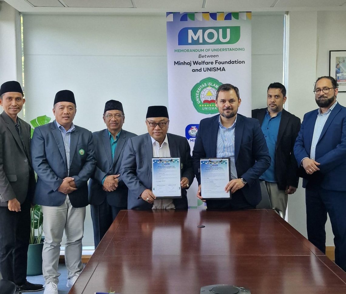 Gandeng Minhaj Welfare Foundation Inggris, Unisma Perluas Program Internasional dan Pemberdayaan