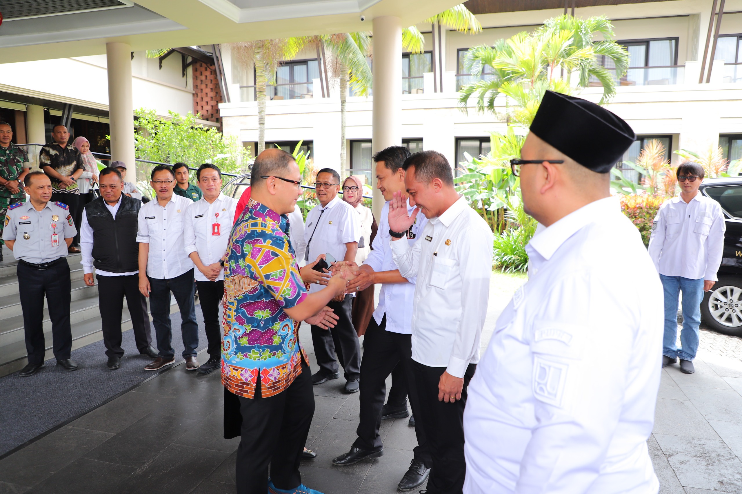 Jajaran Pemkot Batu Lepas Masa Tugas Pj. Wali Kota Aries AP dan Istri