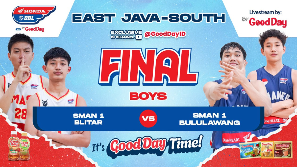 Live Streaming Final Putra DBL East Java-South 2026: Smasa Blitar vs Smabul, Siapa Juara?