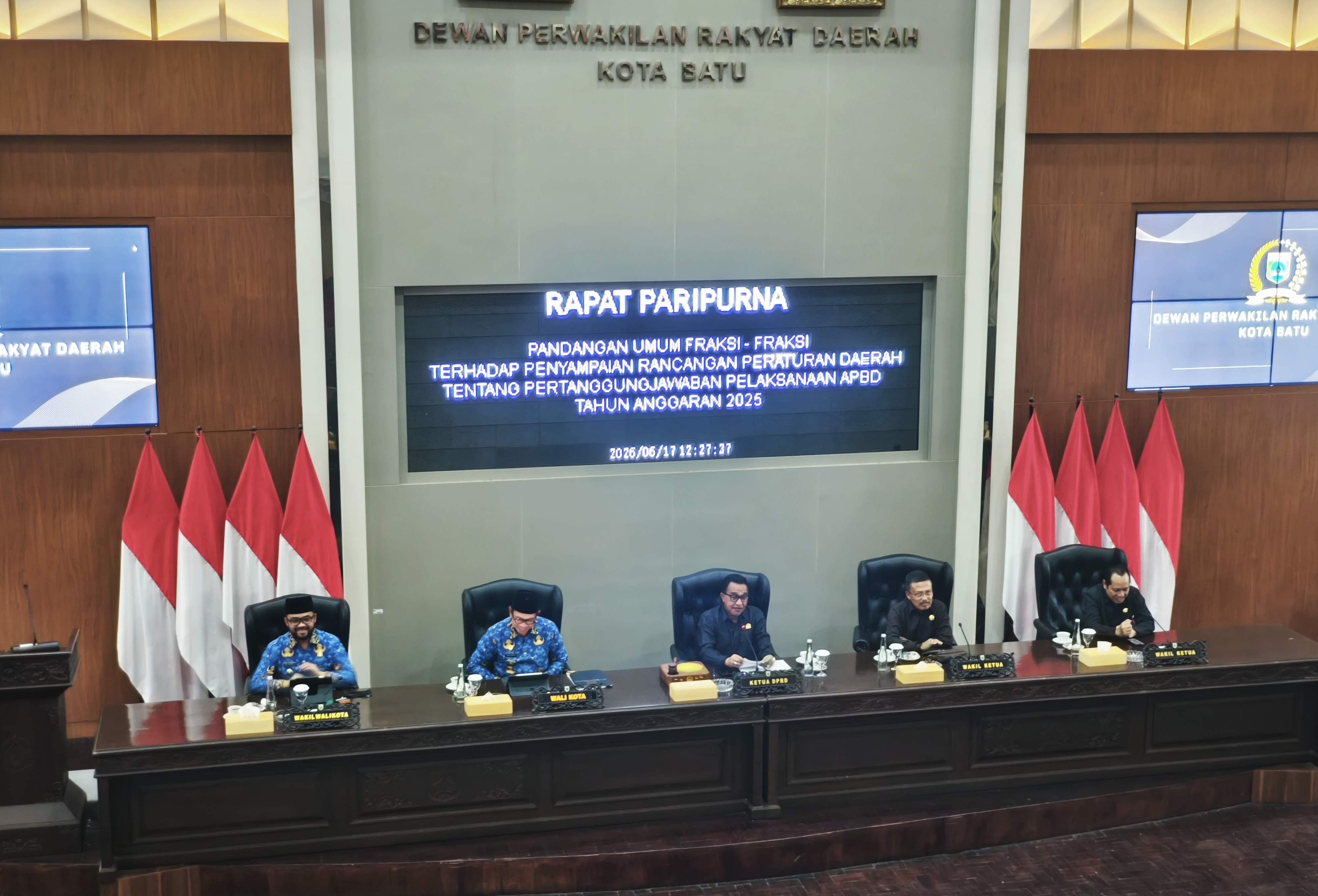 DPRD Kota Batu Soroti PAD Luput Target dan Silpa 2026 yang Mencapai Rp126 M 