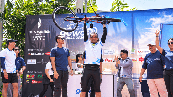 GOWE5 BESS 2026 Meriah, 163 Pesepeda Rayakan HUT ke-5 BeSS Mansion Surabaya