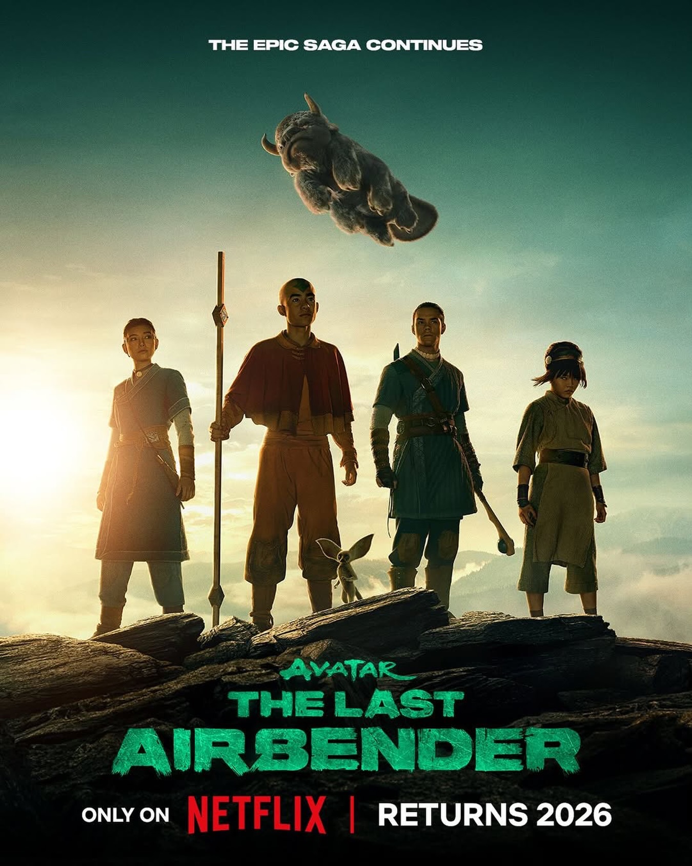 Netflix Resmi Rilis Trailer Teaser Avatar: The Last Airbender Season 2