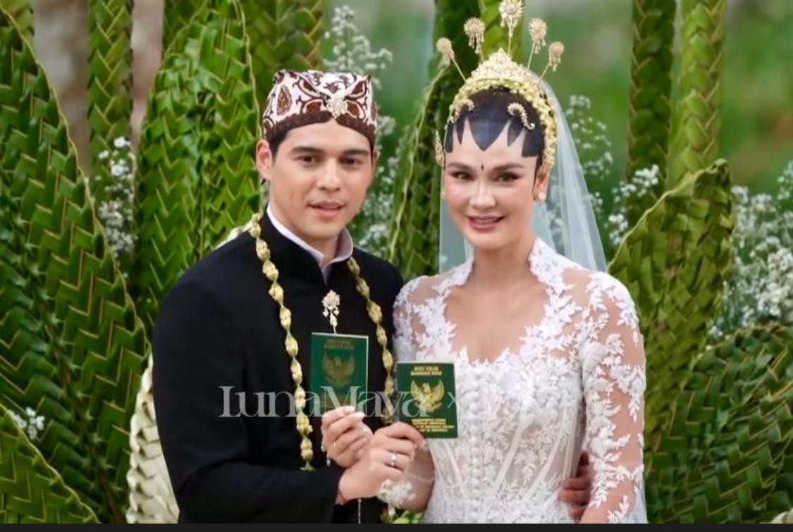 Sah! Luna Maya dan Maxime Bouttier Resmi Menikah di Bali, Momen Haru Akad Nikah Disiarkan Langsung