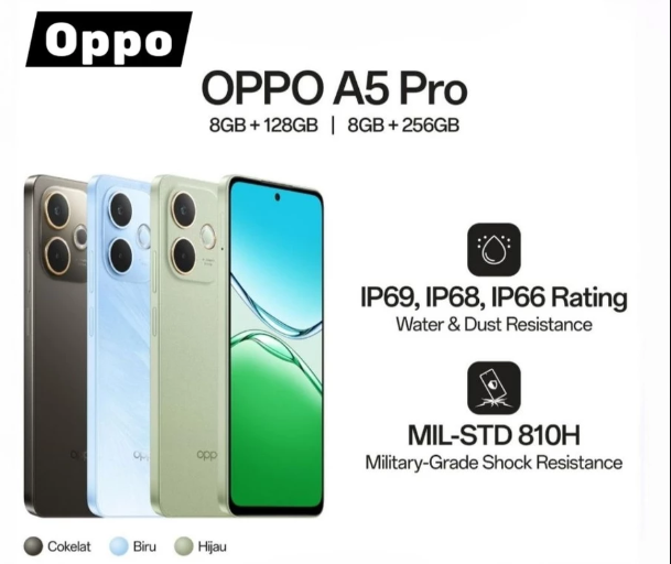 Deretan HP Oppo A Series Rp1–3 Jutaan, Ada yang Spek ‘Badak’ Tahan Banting, Mendukung Multitasking