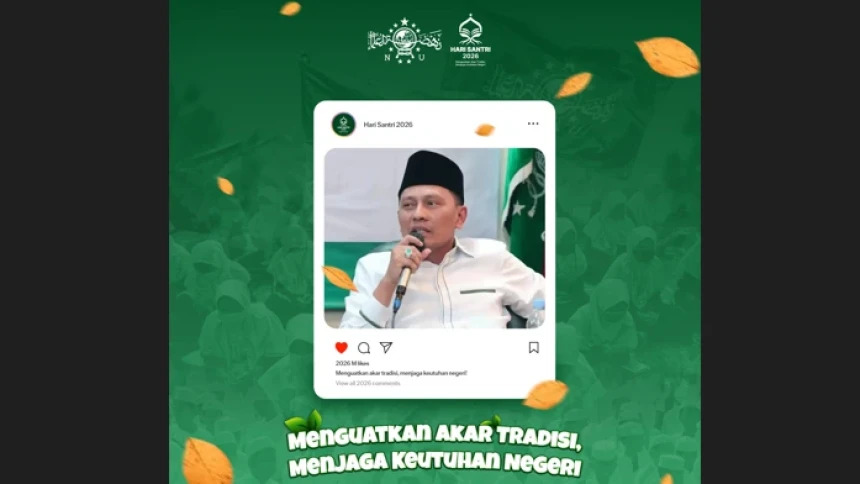 Link Twibbon Hari Santri 2026 PBNU, Ini Cara Unduh dan Makna Temanya