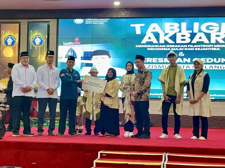 Tabligh Akbar dan Peresmian Gedung Lazismu, Meneguhkan Gerakan Filantropi Muhammadiyah Kota Malang