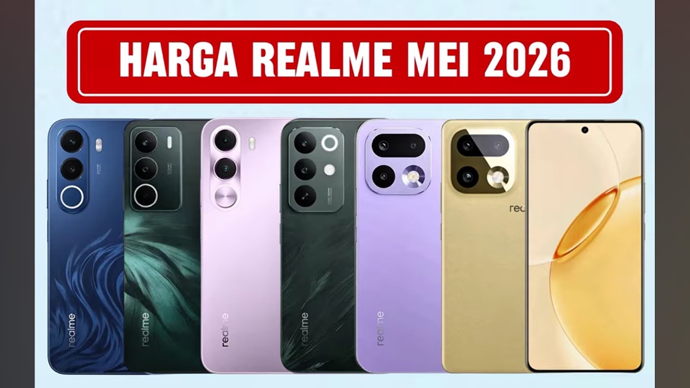 Daftar Harga HP Realme Mei 2026 Terbaru, dari Rp1,6 Jutaan hingga Realme GT 7
