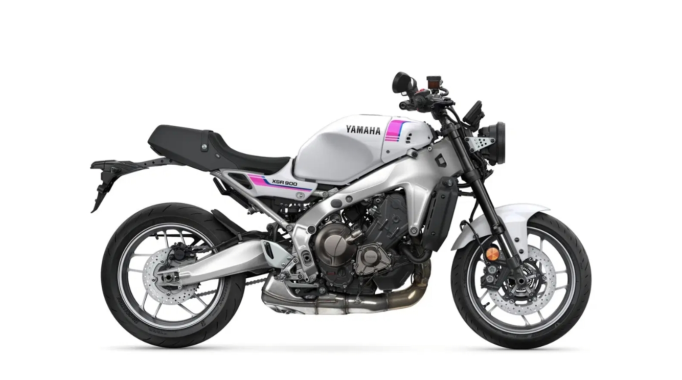  Yamaha XSR900 2027 Hadir dengan Warna Neon White, Bergaya 90-an