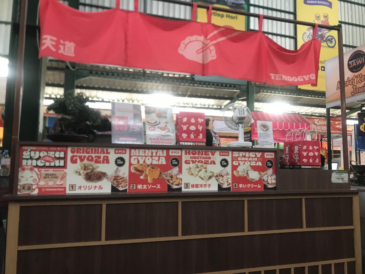 Tendo Gyoza di Pasar Klojen Malang Viral, Ini Review Menu dan Harganya