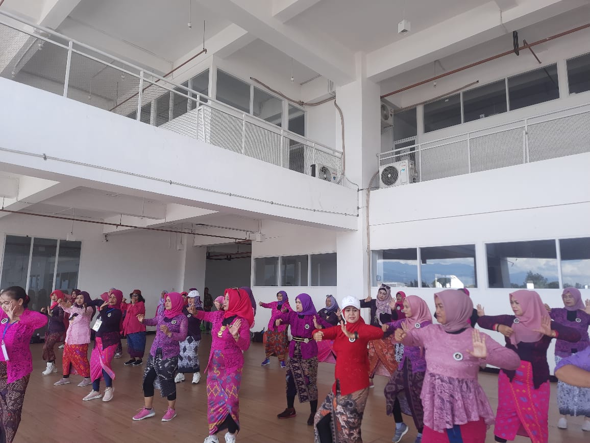 Latihan Perdana Senam Kebaya Berkeris di MCC Sudah Beri Tanda-Tanda Pertunjukkan Bakal Meriah